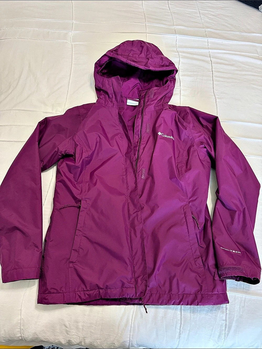Columbia Omni-Tech jacket Waterproof Jacket Size Small